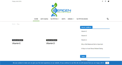 Desktop Screenshot of epigennutrition.com